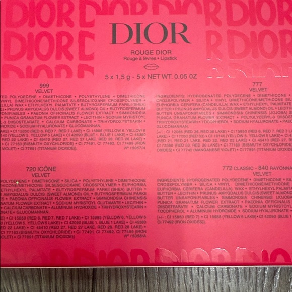 Dior Lipstick Collection in Rich Reds - Picture 6 of 7